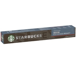 10 Capsules Starbucks Nespresso® compatibles - Espresso Roast Décaféiné
