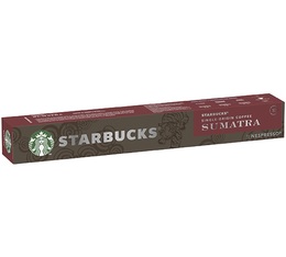 10 Capsules Starbucks Nespresso® compatibles - Sumatra 
