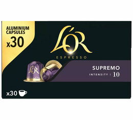 capsule compatible nespresso lor espresso supremo 30