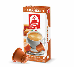 10 capsules caramel latte - compatibles Nespresso® - boisson aromatisée caramel