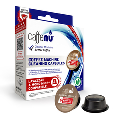 Capsules de nettoyage CAFFENU pour machine à café Lavazza A Modo Mio - x4 capsules