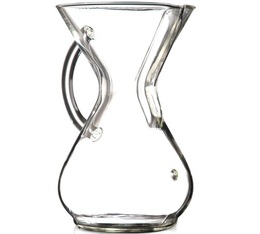 Chemex 6-Cup coffee maker with glass handle