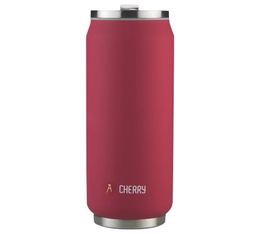 Can'it insulated tumbler in matte CherryRed - 50cl - Les Artistes Paris