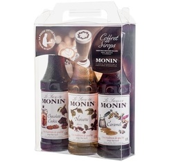 Selection of Monin syrups 3x250ml