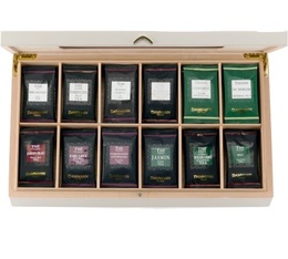 Tea gift box - Palace - 72 Cristal® sachets in 12 tea varieties - Dammann Frères