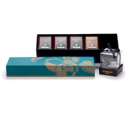 Voyages Collection Box: Allures - 4 flavoured teas and Infuser - Dammann Frères