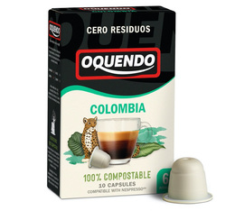 10 capsules Origine Colombie - Nespresso® compatible - OQUENDO