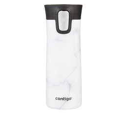 Contigo 'Couture' insulated travel mug with AUTOSEAL system - 420ml - White marble