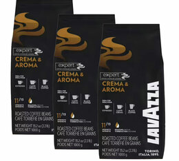 3Kg café en grain pour professionnels Crema & Aroma - LAVAZZA