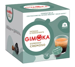 16 Capsules Compatibles Nescafe® Dolce Gusto® Cremoso  - GIMOKA