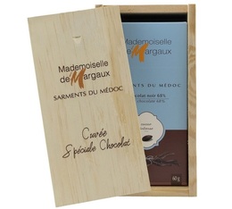 Coffret Bois Cuvée Spéciale Assortiment 3 Sarments du Médoc 3x60g - Mademoiselle de Margaux