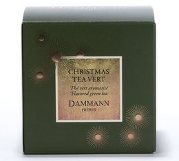 Thé vert Christmas Tea - 25 sachets cristals - Dammann Frères