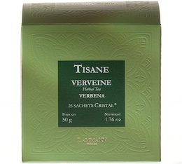 Dammann Frères Verbena herbal tea - 25 Cristal® sachets