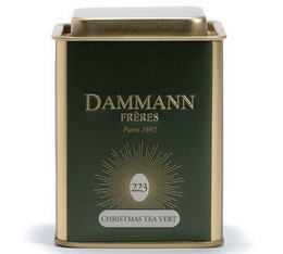 Dammann Frères Christmas Green Tea - 80g loose leaf tea tin