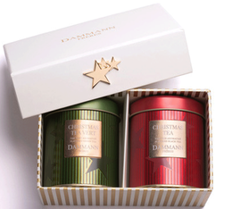 Dammann White Christmas Gift Set - 2 Assorted Infusions of 40g