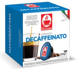16 Capsules compatibles A Modo Mio Decaffeinato - CAFFE BONINI