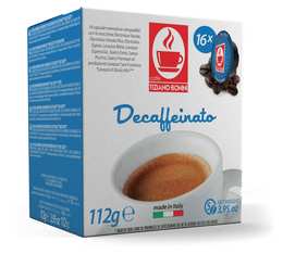 16 Capsules compatibles A Modo Mio Decaffeinato - CAFFE BONINI