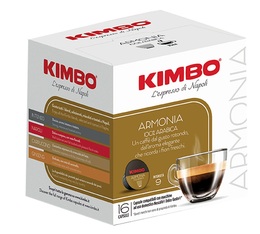 16 Capsules compatibles Nescafe® Dolce Gusto® Armonia  - KIMBO