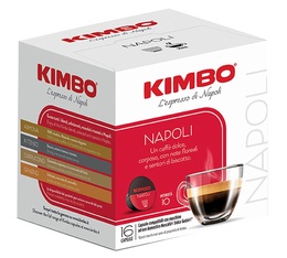 16 Capsules compatibles Nescafe® Dolce Gusto®  Le Napoli  - KIMBO 