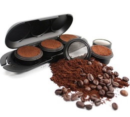 Handpresso case for ground coffee