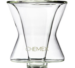 Dripper Chemex Funnex 1-3 tasses verre double paroi
