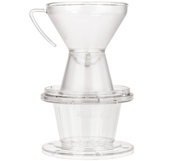 The Gabi Master flat-bottomed plastic coffee dripper - 1 cup
