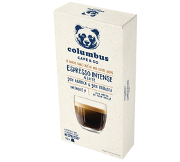 10 capsules compatibles Nespresso® - Espresso intense - COLUMBUS 