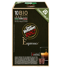 10 Capsules Espresso Bio - compatibles Nespresso® - CAFFE VERGNANO