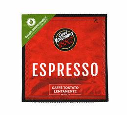 150 dosettes ESE Espresso pour professionnels - CAFFE VERGNANO