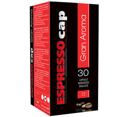 30 x Capsules Gran Aroma - Espresso Cap