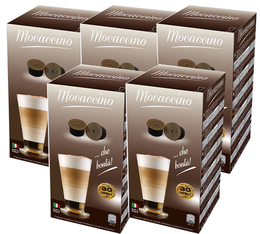 Lot de 5x30 Capsules Mokaccino - Espresso cap 