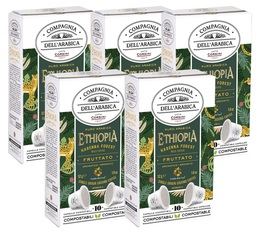 Pack 50 capsules Harenna Wild Forest Ethiopia  - compatible  Nespresso® - CAFFE CORSINI