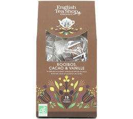English Tea Shop Chocolate, Rooibos & Vanilla - 15 tea bags