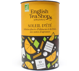 Infusion Thé glacée Soleil d'été Citron et Orange- 10 sachets - English Tea Shop