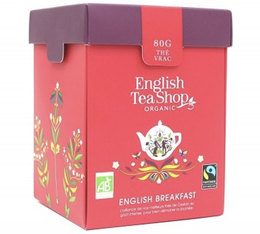 English Breakfast - Boîte éco-conçue origami vrac 80g - English Tea Shop 