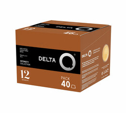 DeltaQ N°12 Qharisma pods x 40 coffee capsules