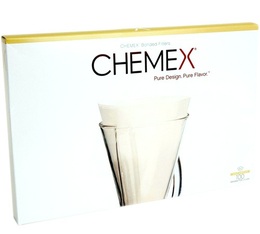 Filtres Chemex blancs x 100 pour cafetière 1 à 3 tasses