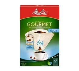 Filtres à café - MELITTA - 1x4 Gourmet Doux x80