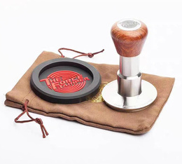 The Force Dynamometric Coffee Tamper 58.5mm - triangle rose wood handle