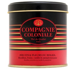 Boite Luxe - Rooibos Fruits et Fleurs du Soleil - 90 g - Compagnie Coloniale