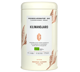 Rooibos aromatisé Kilimandjaro Bio Boite 100 g - GEORGE CANNON