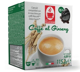 16 Capsules Nescafe® Dolce Gusto® compatibles Ginseng  - CAFFE BONINI