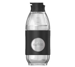 Cafflano Go-Brew portable brewing bottle in black