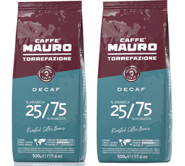 Caffè Mauro Decaf Coffee Beans Decaffeinato - 1kg