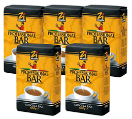 Lot Café en grains Professional Bar - 5x1kg - Zicaffe