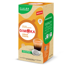 18 dosettes compostables ESE Gran Festa - GIMOKA