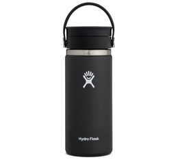 Mugs isothermes - HYDRO FLASK -  Wide Mouth Black 47 cl