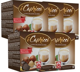 Caffè Bonini 'iCapricci' hazelnut-flavoured coffee capsules for Nespresso x 50