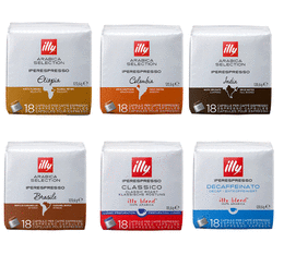 Pack découverte 108 Capsules Iperespresso - ILLY
