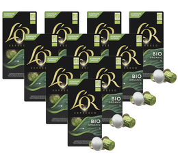 lor espresso 100 capsules nespresso organic bio